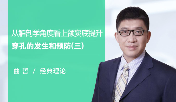 从解剖学角度看上颌窦底提升穿孔的发生和预防（三）